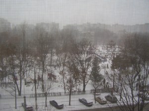 Sneeuw in Titan, december '09