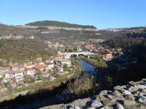 Uitzicht vanaf de Starevets in Veliko Turnovo